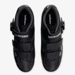 Tommaso Black Cycling Shoes Mens sz 8 like new . Versatile Indoor and outdoor